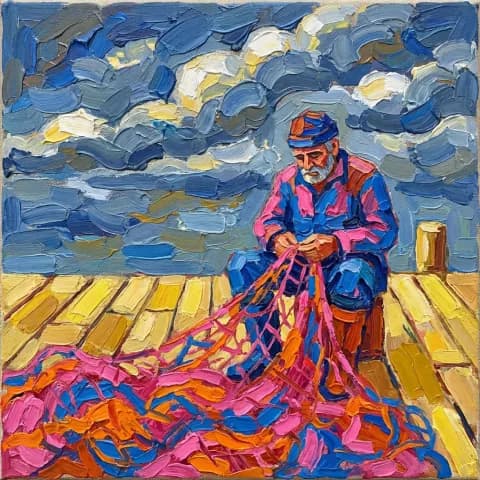 Vibrant Impasto Expressionism